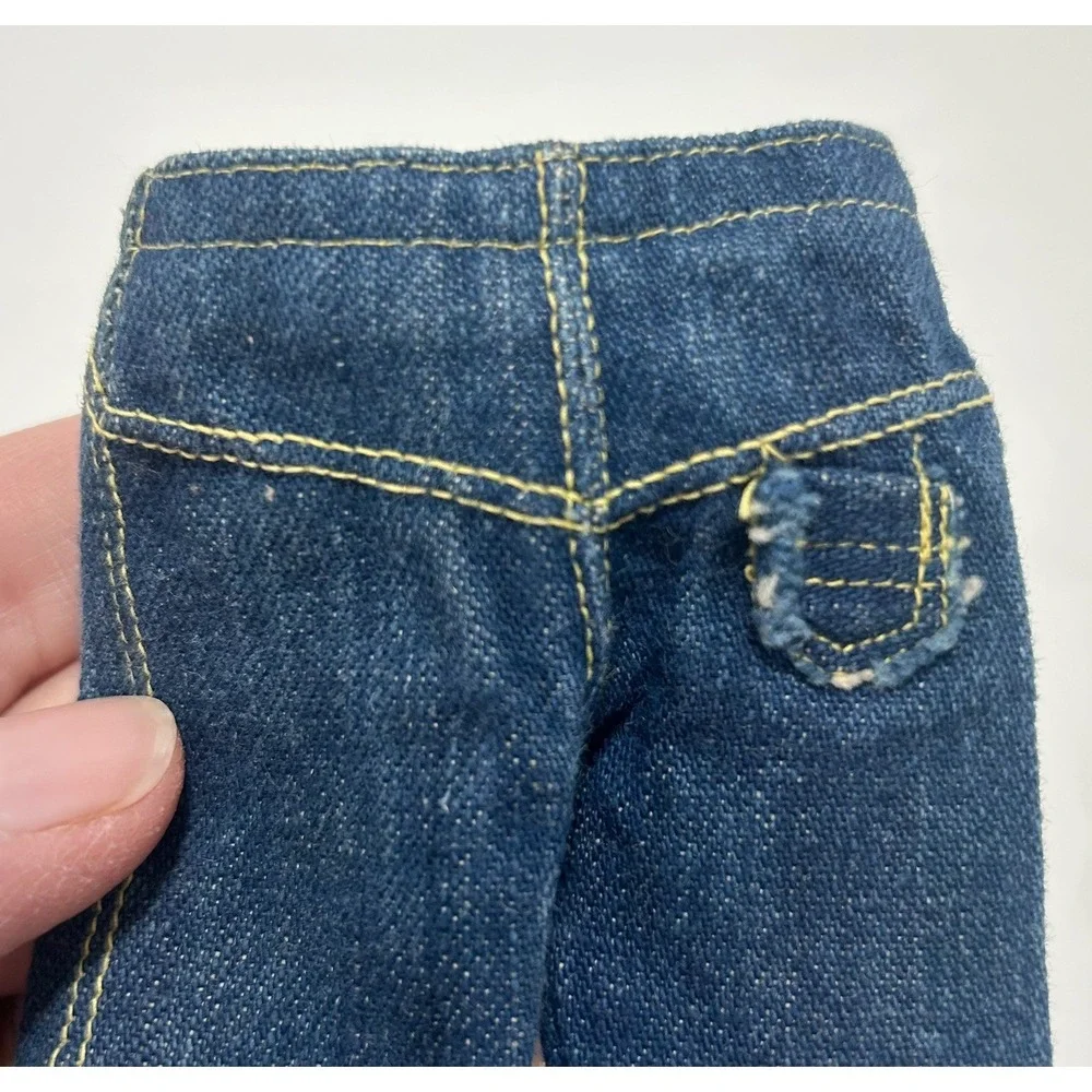 Vintage 1964-7 Mattel Ken Original Clothing At Ease Jeans and Shirt